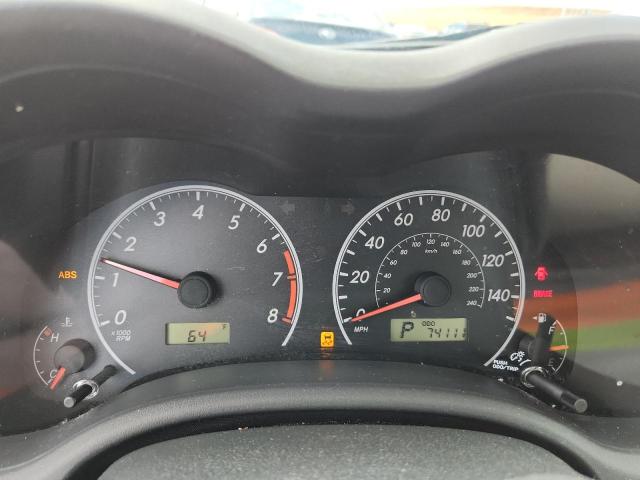 5YFBU4EE3DP086635 - 2013 TOYOTA COROLLA BASE WHITE photo 9