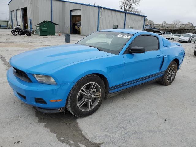 1ZVBP8AM2C5278634 - 2012 FORD MUSTANG BLUE photo 1