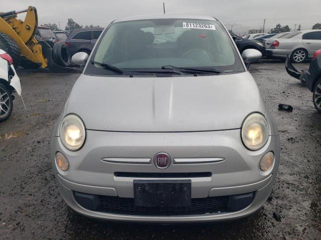 3C3CFFAR7CT288770 - 2012 FIAT 500 POP SILVER photo 5