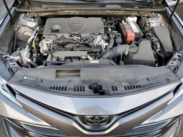 4T1B11HK7KU271341 - 2019 TOYOTA CAMRY L GRAY photo 11