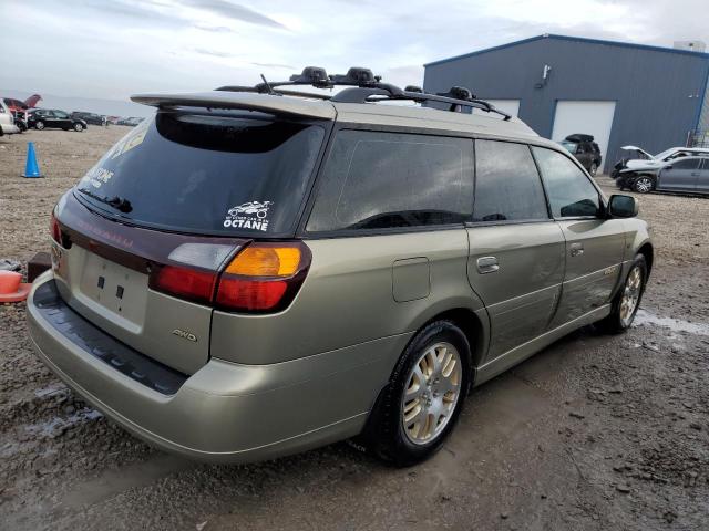 4S3BH806X37635016 - 2003 SUBARU LEGACY OUTBACK H6 3.0 LL BEAN TAN photo 3