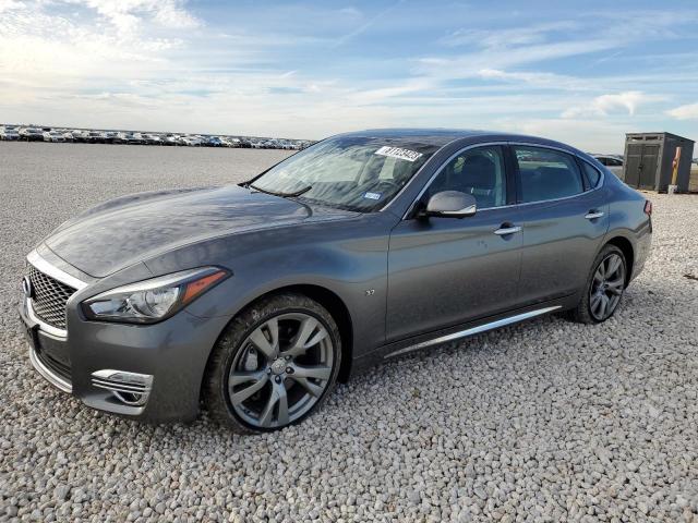 JN1BY1PR6JM370510 - 2018 INFINITI Q70L 3.7 LUXE GRAY photo 1