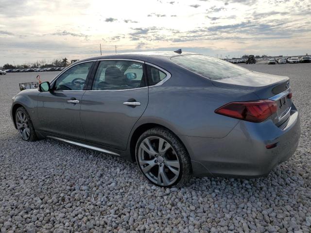 JN1BY1PR6JM370510 - 2018 INFINITI Q70L 3.7 LUXE GRAY photo 2