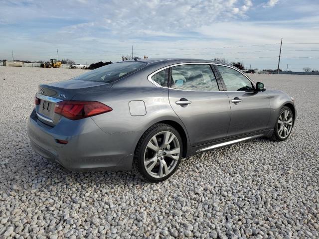 JN1BY1PR6JM370510 - 2018 INFINITI Q70L 3.7 LUXE GRAY photo 3