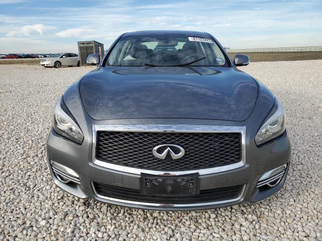 JN1BY1PR6JM370510 - 2018 INFINITI Q70L 3.7 LUXE GRAY photo 5