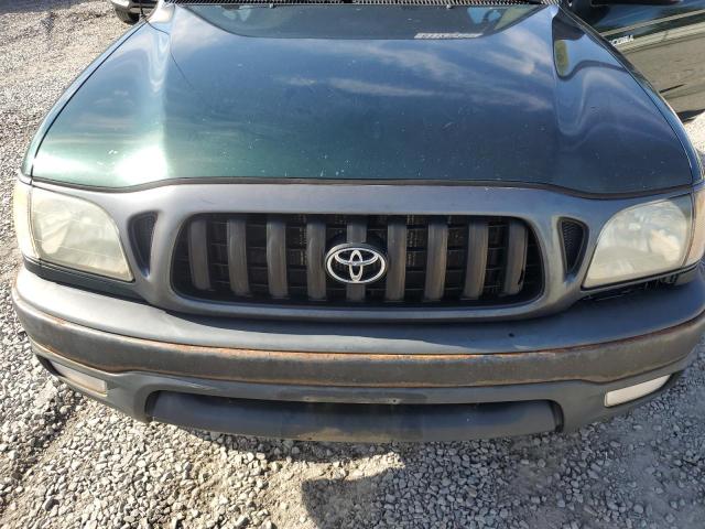 5TEWM72N34Z364466 - 2004 TOYOTA TACOMA XTRACAB 绿色 照片 11