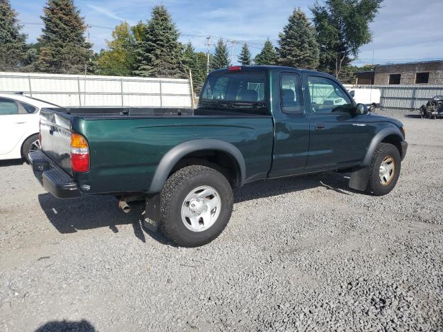 5TEWM72N34Z364466 - 2004 TOYOTA TACOMA XTRACAB 绿色 照片 3