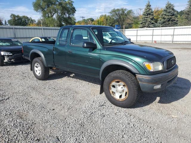 5TEWM72N34Z364466 - 2004 TOYOTA TACOMA XTRACAB 绿色 照片 4