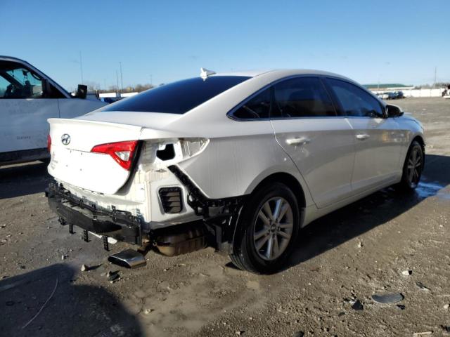 5NPE24AF4HH489804 - 2017 HYUNDAI SONATA SE WHITE photo 3