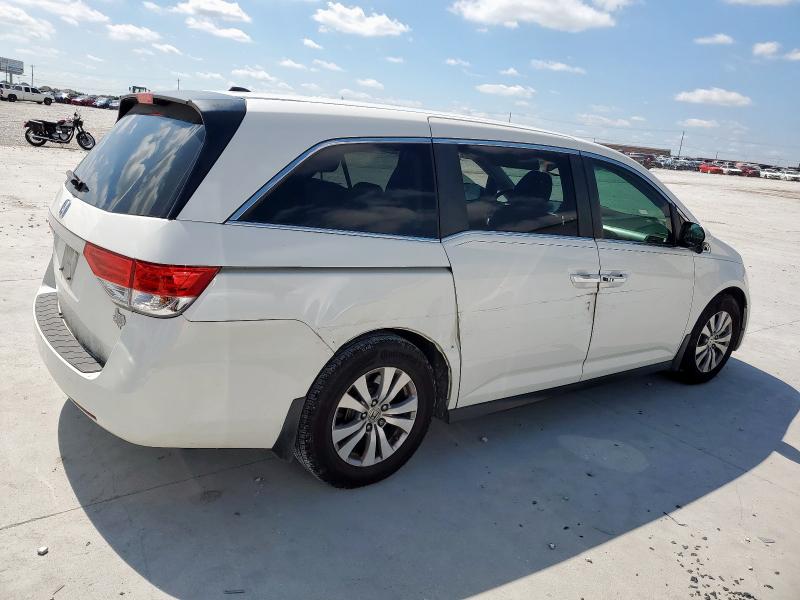 5FNRL5H62GB051631 - 2016 HONDA ODYSSEY EXL WHITE photo 3