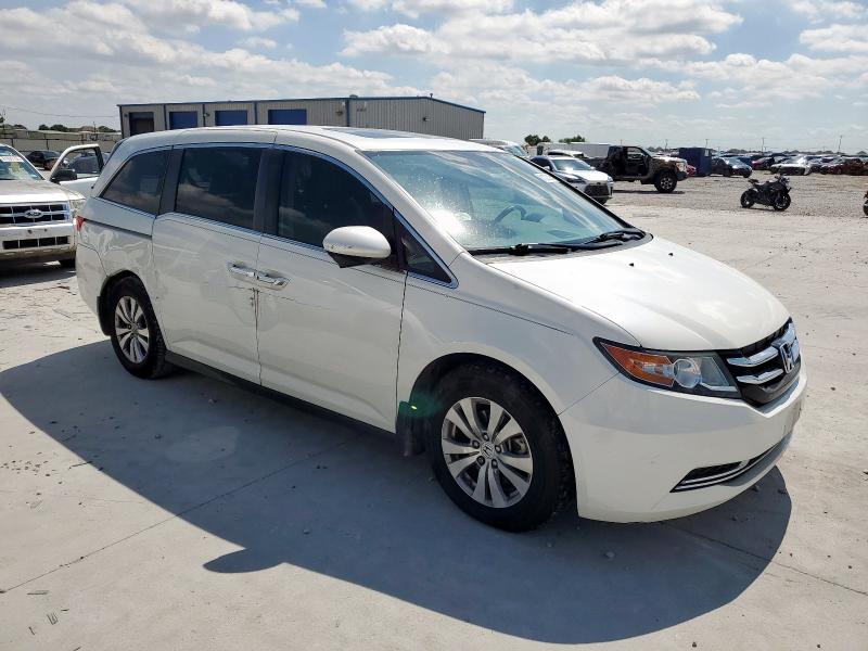 5FNRL5H62GB051631 - 2016 HONDA ODYSSEY EXL WHITE photo 4