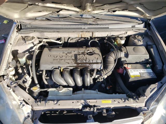 2T1BR32E23C057139 - 2003 TOYOTA COROLLA CE GRAY photo 11