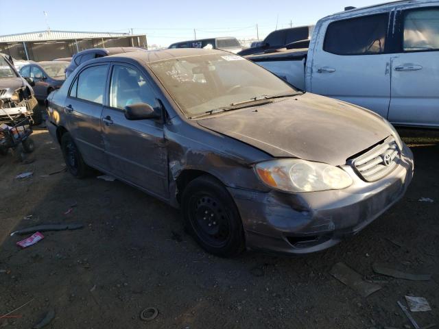 2T1BR32E23C057139 - 2003 TOYOTA COROLLA CE GRAY photo 4