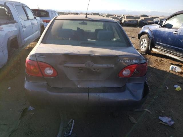 2T1BR32E23C057139 - 2003 TOYOTA COROLLA CE GRAY photo 6