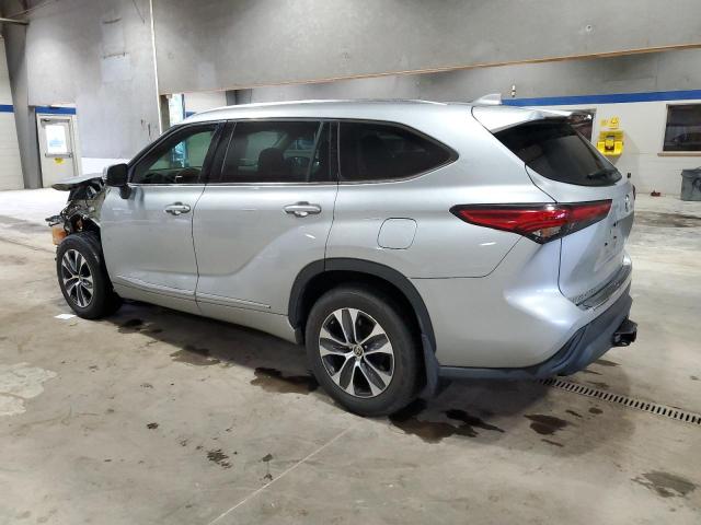 5TDHZRBH8LS506743 - 2020 TOYOTA HIGHLANDER XLE ვერცხლისფერი ფოტო 2