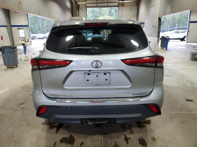 5TDHZRBH8LS506743 - 2020 TOYOTA HIGHLANDER XLE ვერცხლისფერი ფოტო 6