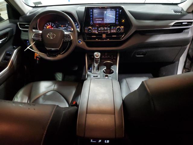 5TDHZRBH8LS506743 - 2020 TOYOTA HIGHLANDER XLE ვერცხლისფერი ფოტო 8