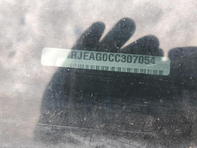 1C4RJEAG0CC307054 - 2012 JEEP GRAND CHER LAREDO შავი ფოტო 12