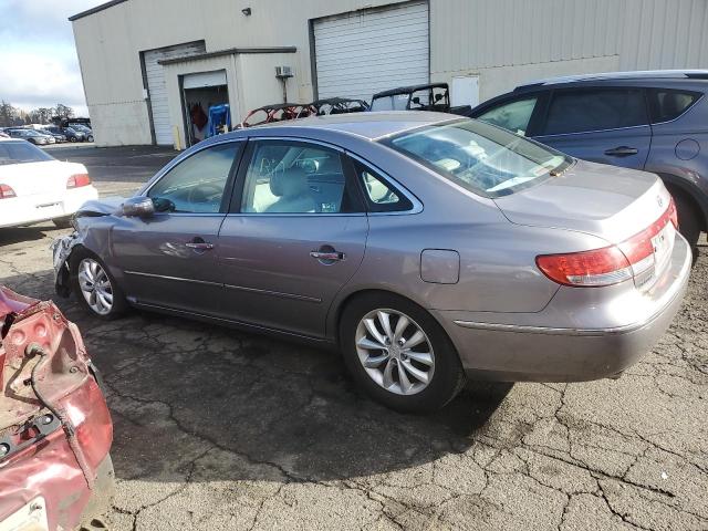 KMHFC46F17A181114 - 2007 HYUNDAI AZERA SE SILVER photo 2