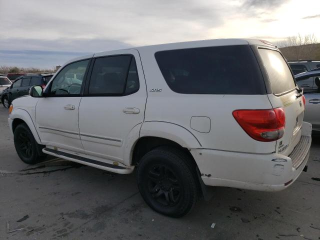 5TDBT44A97S282494 - 2007 TOYOTA SEQUOIA SR5 WHITE photo 2