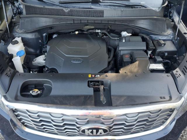 5XYPHDA58KG502521 - 2019 KIA SORENTO EX BLUE photo 12