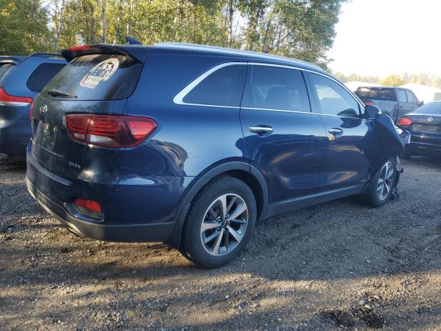 5XYPHDA58KG502521 - 2019 KIA SORENTO EX BLUE photo 3