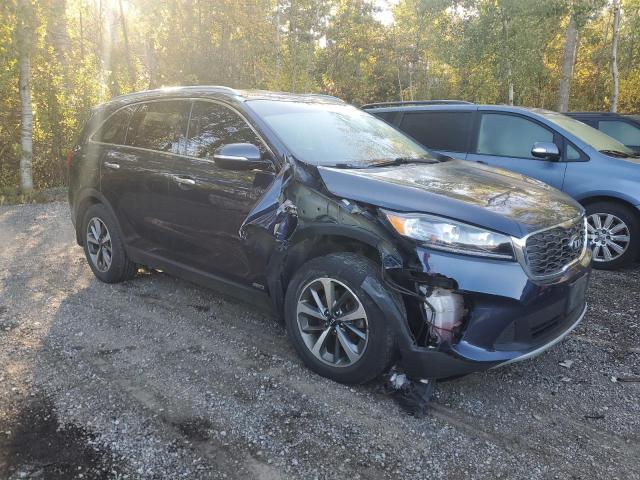 5XYPHDA58KG502521 - 2019 KIA SORENTO EX BLUE photo 4