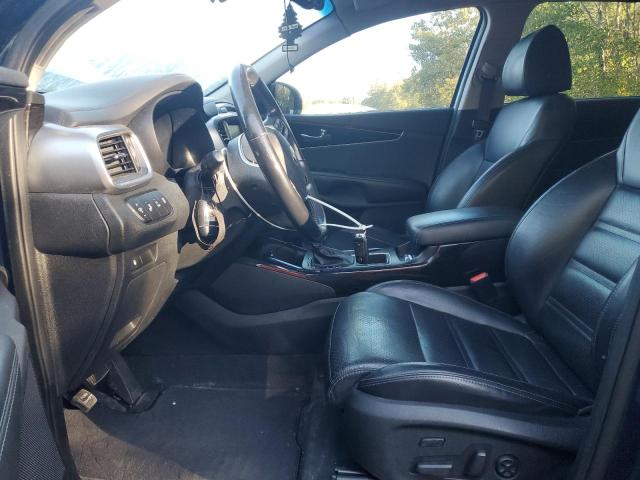 5XYPHDA58KG502521 - 2019 KIA SORENTO EX BLUE photo 7