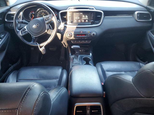 5XYPHDA58KG502521 - 2019 KIA SORENTO EX BLUE photo 8