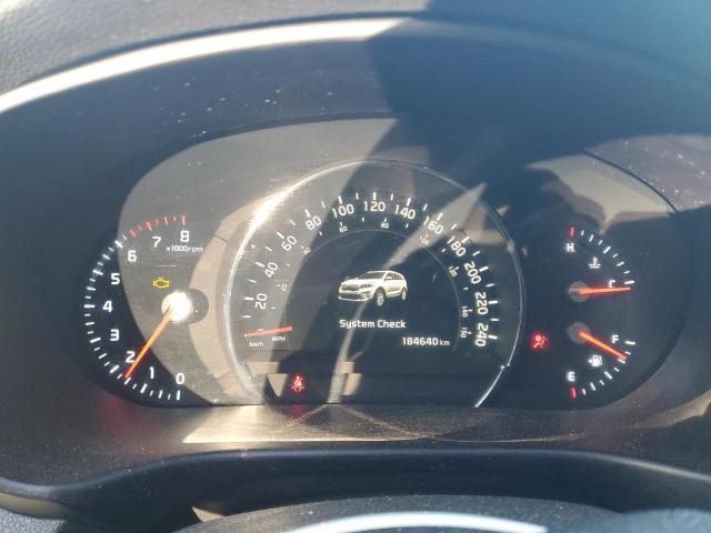 5XYPHDA58KG502521 - 2019 KIA SORENTO EX BLUE photo 9