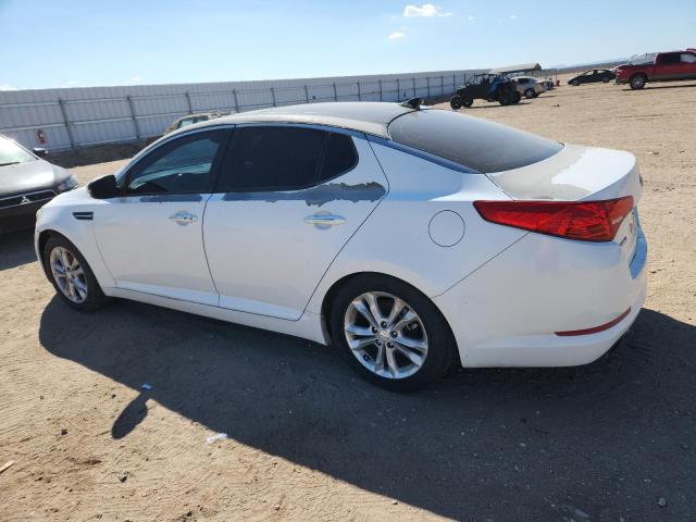 5XXGN4A78DG204990 - 2013 KIA OPTIMA EX WHITE photo 2