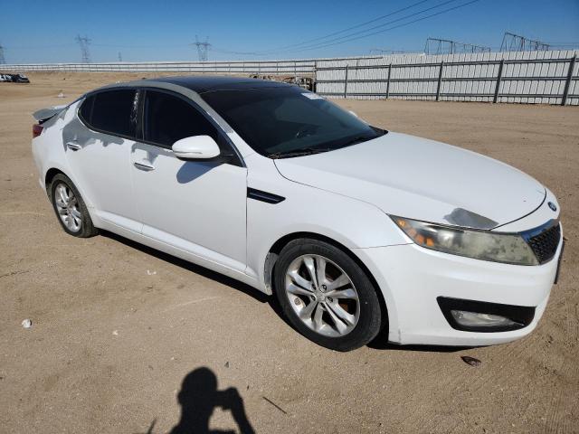 5XXGN4A78DG204990 - 2013 KIA OPTIMA EX WHITE photo 4