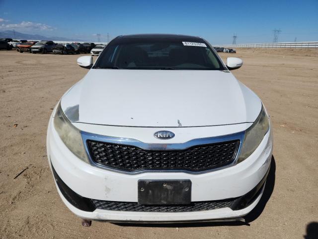 5XXGN4A78DG204990 - 2013 KIA OPTIMA EX WHITE photo 5