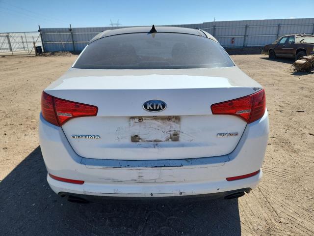 5XXGN4A78DG204990 - 2013 KIA OPTIMA EX WHITE photo 6