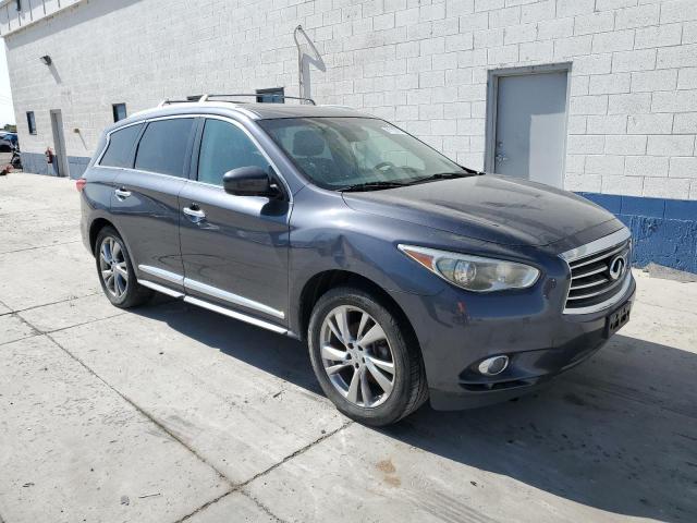 5N1AL0MMXEC520961 - 2014 INFINITI QX60 ნაცრისფერი ფოტო 4