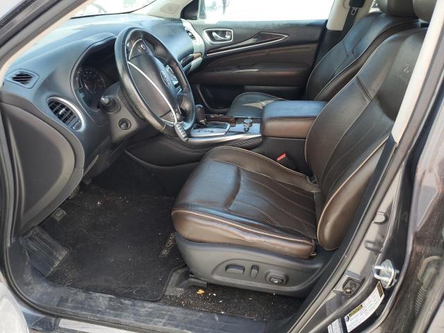 5N1AL0MMXEC520961 - 2014 INFINITI QX60 ნაცრისფერი ფოტო 7