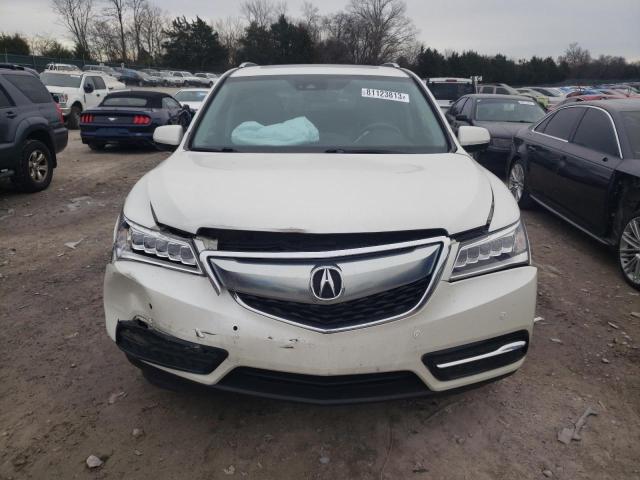 5FRYD4H99GB001689 - 2016 ACURA MDX ADVANCE WHITE photo 5