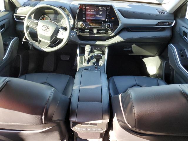 5TDGZRAH6NS559425 - 2022 TOYOTA HIGHLANDER XLE BLACK photo 8