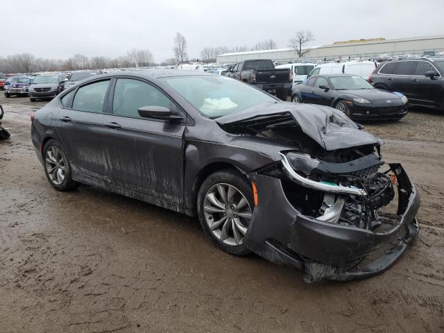 1C3CCCDGXFN540243 - 2015 CHRYSLER 200 S GRAY photo 4