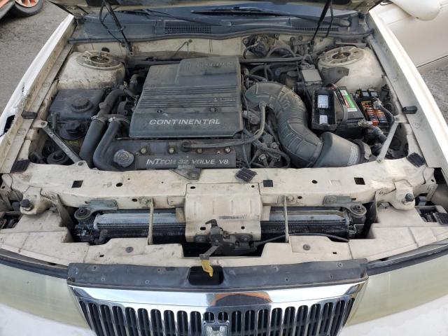 1LNLM97V5VY664404 - 1997 LINCOLN CONTINENTA CREAM photo 11