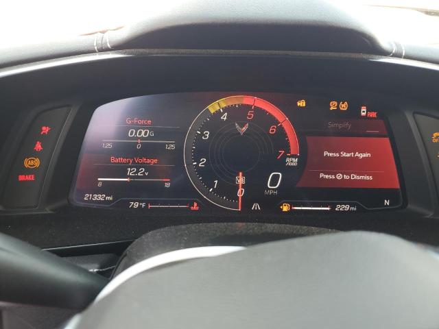 1G1YA3D48N5111056 - 2022 CHEVROLET CORVETTE STINGRAY 1LT RED photo 9