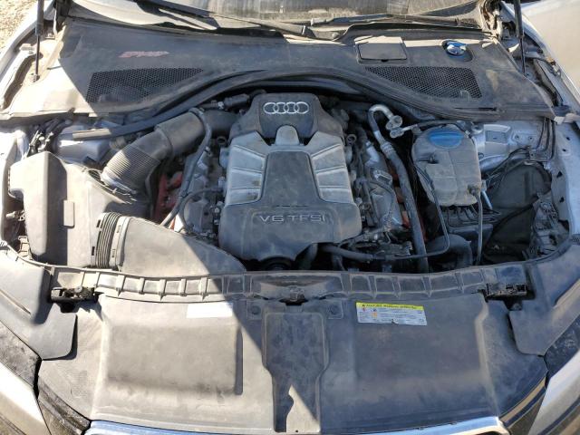 WAUSGCFC8CN002753 - 2012 AUDI A7 PRESTIGE SILVER photo 11