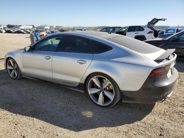 WAUSGCFC8CN002753 - 2012 AUDI A7 PRESTIGE SILVER photo 2