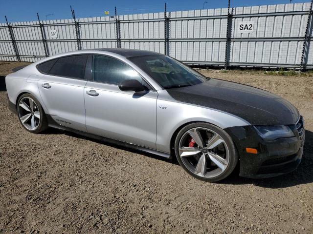 WAUSGCFC8CN002753 - 2012 AUDI A7 PRESTIGE SILVER photo 4