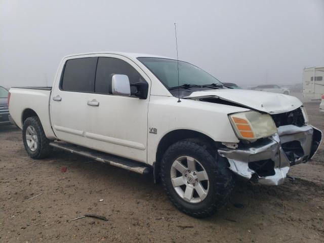 1N6AA07B94N564759 - 2004 NISSAN TITAN XE WHITE photo 4