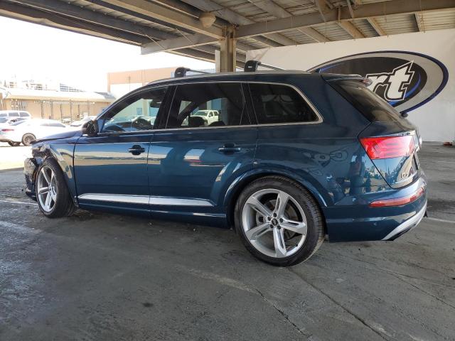 WA1VAAF70KD035317 - 2019 AUDI Q7 PRESTIGE Blau Foto 2