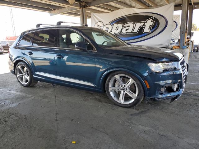 WA1VAAF70KD035317 - 2019 AUDI Q7 PRESTIGE Blau Foto 4