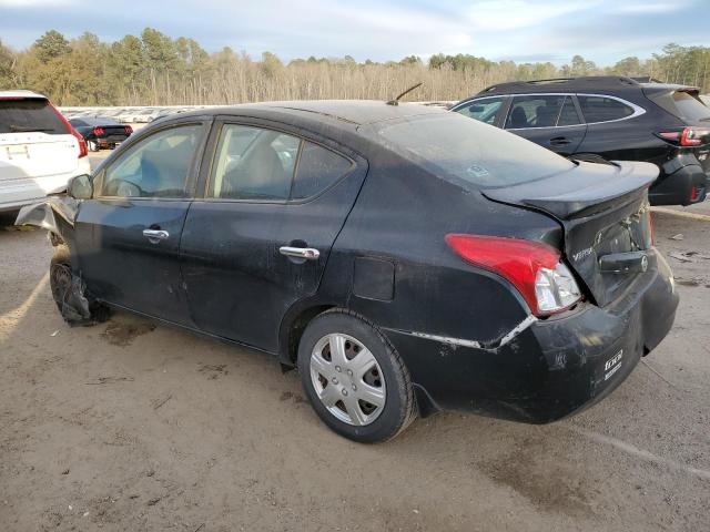 3N1CN7AP7DL867412 - 2013 NISSAN VERSA S BLACK photo 2