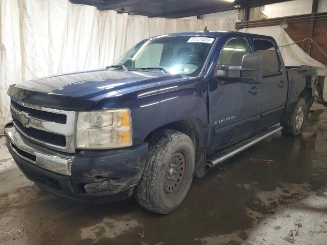 3GCFK23Y19G281896 - 2009 CHEVROLET SILVERADO K1500 LT BLUE photo 1