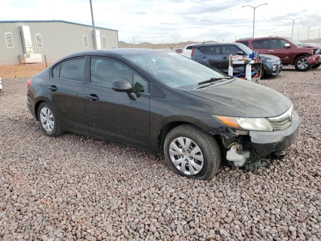 2HGFB2F53CH308915 - 2012 HONDA CIVIC LX BLACK photo 4